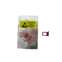 Soporte de Bandeja SIM para iPhone 13 DUAL SIM rojo PREMIUM