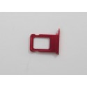 Soporte de Bandeja SIM para iPhone 13 DUAL SIM rojo PREMIUM