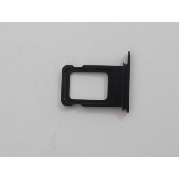 Soporte de Bandeja SIM para iPhone 13 DUAL SIM negro PREMIUM