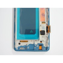 Pantalla con MARCO AZUL Samsung  S10 PLUS SM-G975F OLED 2  (LCD/display + digitalizador/táctil) 