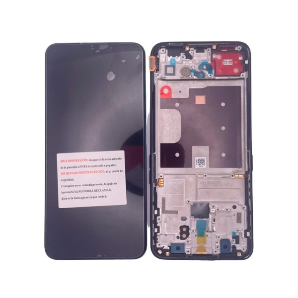 Pantalla con MARCO NEGRO Oppo Reno 2Z calidad INCELL CPH1945 CPH1951 (LCD/display + digitalizador/táctil)