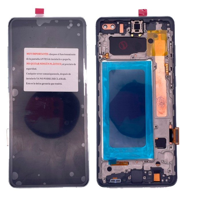 Pantalla Samsung S10 PLUS SM-G975F OLED 2 con MARCO VERDE (LCD/display + digitalizador/táctil) Pantalla Samsung S10 PLUS SM-G975F OLED 2 con MARCO VERDE (LCD/display + digitalizador/táctil)