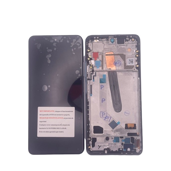 Pantalla Xiaomi POCO F3, Mi 11X PRO, Mi 11i  con MARCO AZUL TFT M2012K11AG (LCD/display + digitalizador/táctil)