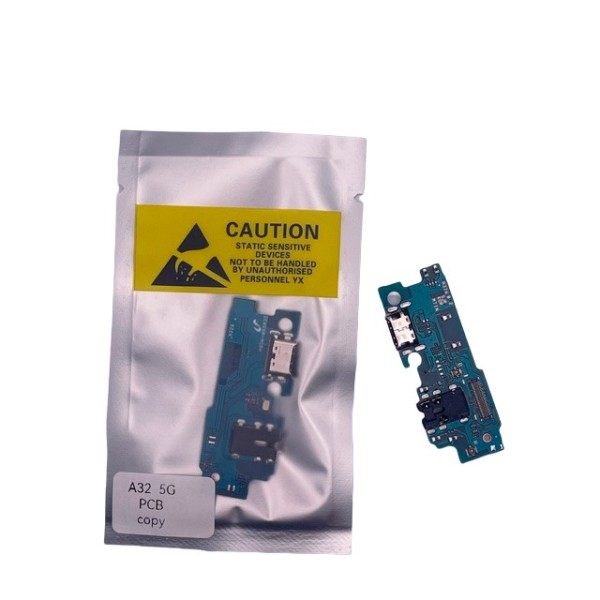 Modulo de Carga Samsung A32 5G SM-A326 con Micrófono y jack audio calidad Media-alta