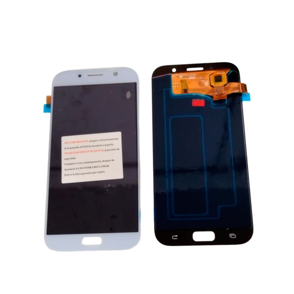Pantalla Samsung A7 2017 a720 AZUL sin logo OLED (LCD/display + digitalizador/táctil) 