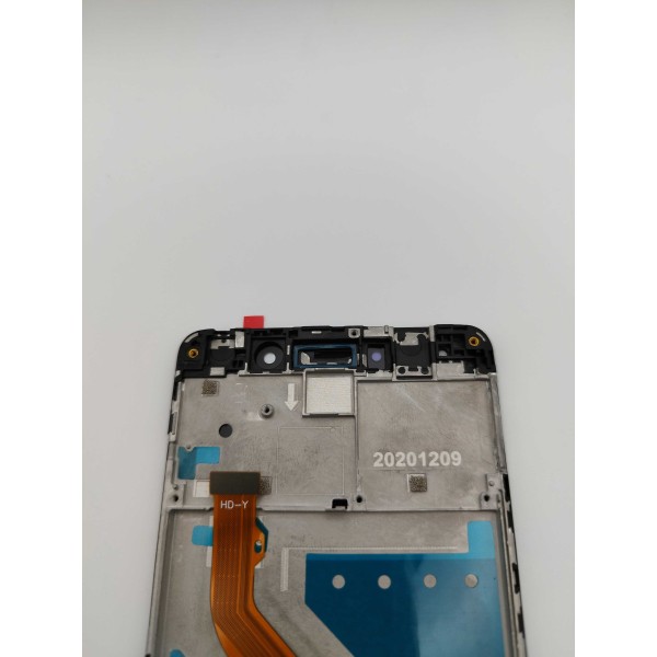 Pantalla Huawei Y7 2017 Y7 prime sin logo CON MARCO NEGRO (LCD/display + digitalizador/táctil) 