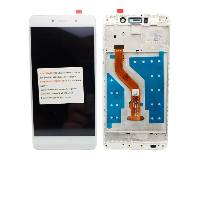 Pantalla Huawei Y7 2017 Y7 prime sin logo CON MARCO BLANCO (LCD/display + digitalizador/táctil) Pantalla Huawei Y7 2017 Y7 prime sin logo CON MARCO BLANCO (LCD/display + digitalizador/táctil)