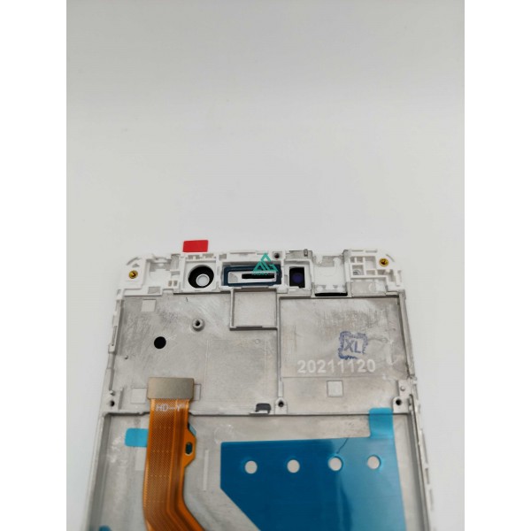 Pantalla Huawei Y7 2017 Y7 prime sin logo CON MARCO BLANCO (LCD/display + digitalizador/táctil) 