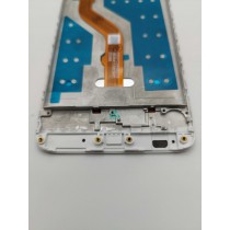 Pantalla Huawei Y7 2017 Y7 prime sin logo CON MARCO BLANCO (LCD/display + digitalizador/táctil) 