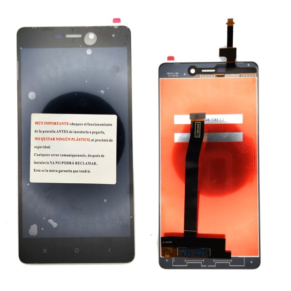 Pantalla Xiaomi Redmi 3 Redmi 3S Redmi 3 Pro sin logo NEGRO (LCD/display + digitalizador/táctil)