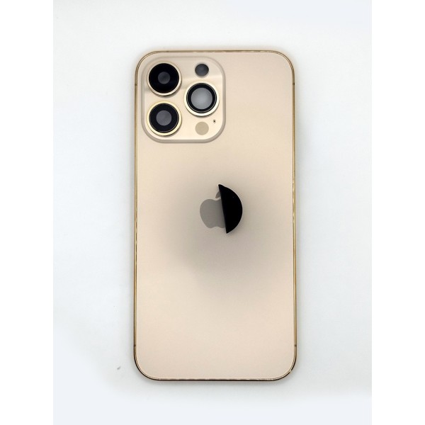 Carcasa chasis iPhone 13 PRO DORADA Tapa Trasera Frame iPhone 13 PRO