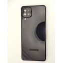 Tapa Trasera para Samsung Galaxy A22 A225 NEGRA CON LENTE back cover