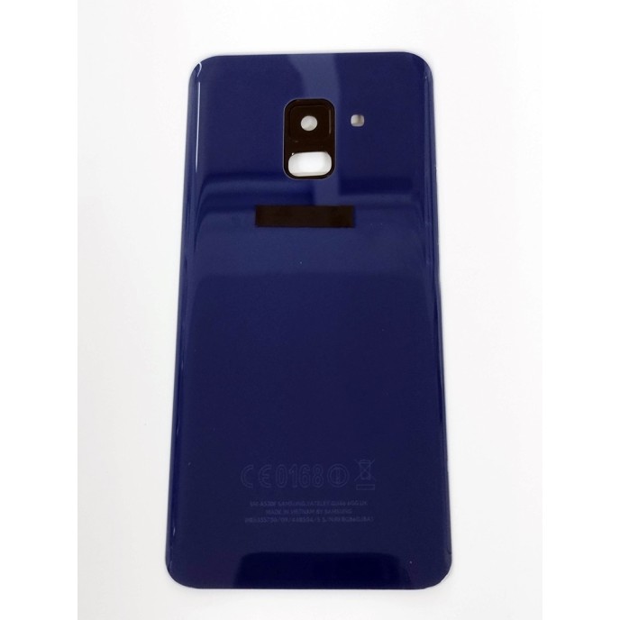 Tapa Trasera para Samsung Galaxy A8 2018 A530F AZUL CON LENTE back cover Tapa Trasera para Samsung Galaxy A8 2018 A530F AZUL CON LENTE back cover