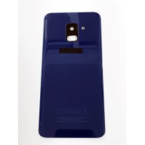 Tapa Trasera para Samsung Galaxy A8 2018 A530F AZUL CON LENTE back cover Tapa Trasera para Samsung Galaxy A8 2018 A530F AZUL CON LENTE back cover