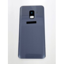 Tapa Trasera para Samsung Galaxy A8 2018 A530F GREY CON LENTE back cover