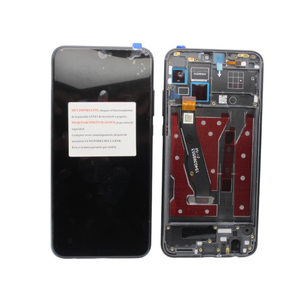 Pantalla Huawei Honor 8X con MARCO NEGRO PREMIUM (LCD/display + digitalizador/táctil)