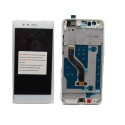 Pantalla Huawei P10 Lite sin logo CON MARCO BLANCO (LCD/display + digitalizador/táctil) 