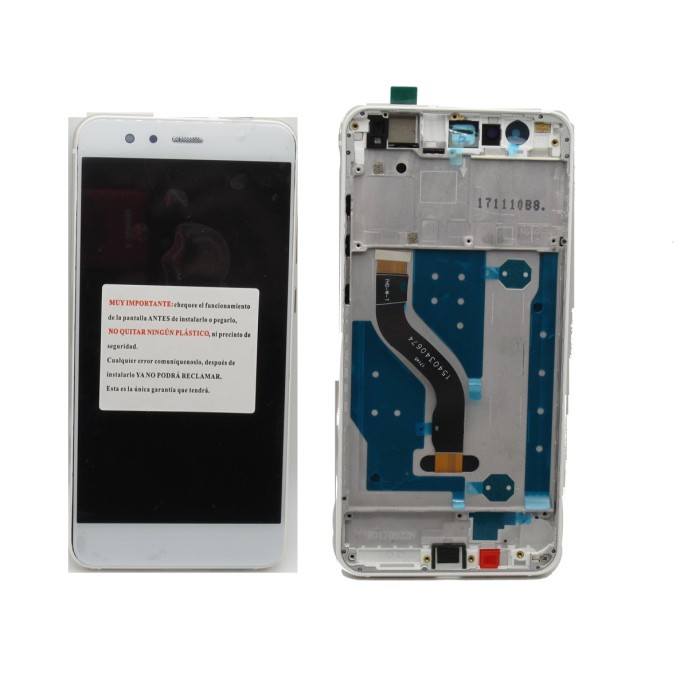 Pantalla Huawei P10 Lite sin logo CON MARCO BLANCO (LCD/display + digitalizador/táctil) 