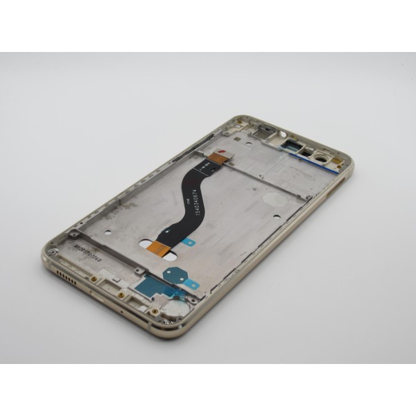 Pantalla Huawei P10 Lite sin logo CON MARCO DORADO (LCD/display + digitalizador/táctil) 