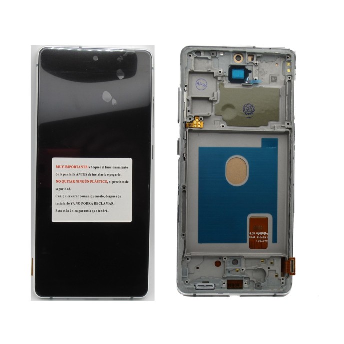 Pantalla Samsung S20 FE 4G SM-G780 S20 FE 5G SM-G781 con MARCO PLATA INCELL (LCD/display + digitalizador/táctil) Pantalla Samsung S20 FE 4G SM-G780 S20 FE 5G SM-G781 con MARCO PLATA INCELL (LCD/display + digitalizador/táctil)