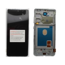 Pantalla Samsung S20 FE 4G SM-G780 S20 FE 5G SM-G781 con MARCO PLATA INCELL (LCD/display + digitalizador/táctil) Pantalla Samsung S20 FE 4G SM-G780 S20 FE 5G SM-G781 con MARCO PLATA INCELL (LCD/display + digitalizador/táctil)