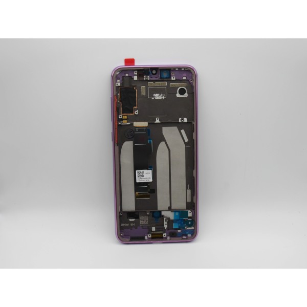 Pantalla Xiaomi Mi 9 SE mi9 se mi 9se OLED small glass con MARCO VIOLETA (LCD/display + digitalizador/táctil) 