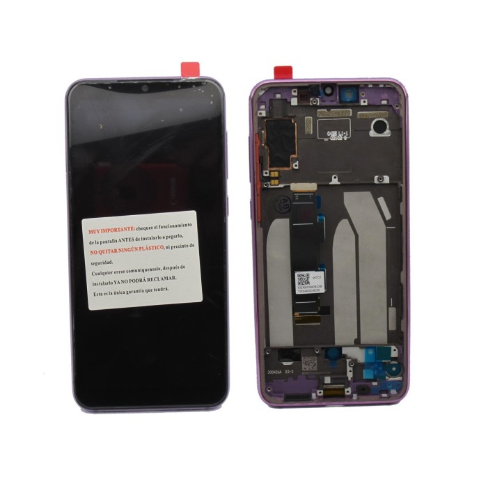 Pantalla Xiaomi Mi 9 SE mi9 se mi 9se OLED small glass con MARCO VIOLETA (LCD/display + digitalizador/táctil) Pantalla Xiaomi Mi 9 SE mi9 se mi 9se OLED small glass con MARCO VIOLETA (LCD/display + digitalizador/táctil)