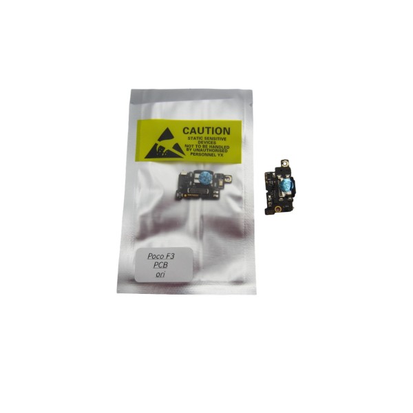Placa de carga XIAOMI Poco F3 M2012K11AG conector carga tipo C MICROFONO modulo de carga Calidad Original PREMIUM