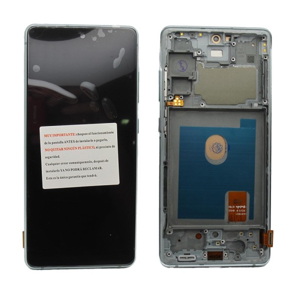 Pantalla Samsung S20 FE 4G SM-G780 S20 FE 5G SM-G781 con MARCO VERDE INCELL (LCD/display + digitalizador/táctil)