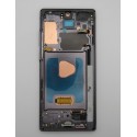 Pantalla Samsung Galaxy Note 20 N980, Note 20 5G N981 Service Pack CON MARCO negro