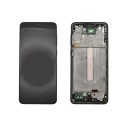 Pantalla Samsung A33 5G SM-A336 con MARCO NEGRO SERVICE PACK (pantalla lcd display con cristal tactil y marco) calidad Original