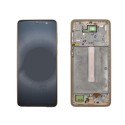 Pantalla Samsung A33 5G SM-A336 con MARCO MELOCOTON SERVICE PACK ( lcd display con cristal tactil y marco) calidad Original