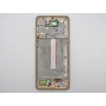 Pantalla Samsung A33 5G SM-A336 con MARCO MELOCOTON SERVICE PACK ( lcd display con cristal tactil y marco) calidad Original Pantalla Samsung A33 5G SM-A336 con MARCO MELOCOTON SERVICE PACK ( lcd display con cristal tactil y marco) calidad Original