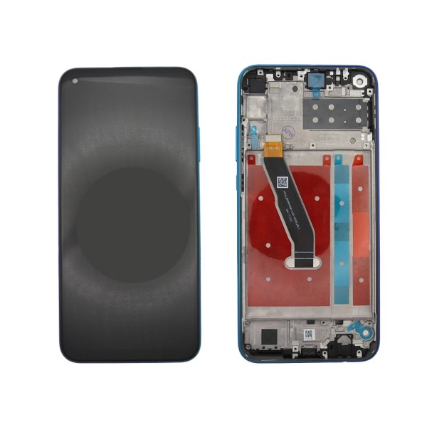 Pantalla Huawei Y7p 2020 P40 lite E ART-L29 AZUL CON MARCO Frame (LCD/display + digitalizador/táctil) 