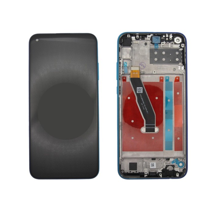 Pantalla Huawei Y7p 2020 P40 lite E ART-L29 AZUL CON MARCO Frame (LCD/display + digitalizador/táctil) 