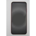 Pantalla Huawei P40 lite E, Y7p 2020 ART-L29 ROJO con MARCO Frame (LCD/display + digitalizador/táctil) 