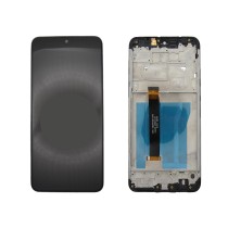 Pantalla para LG K50S con marco NEGRO PREMIUM (LCD/display + digitalizador/táctil)