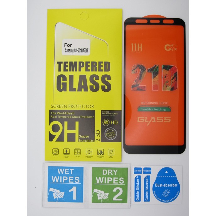 Cristal templado 3D 5D Samsung A8 2018 / A730 F protector pantalla 21D Cristal templado 3D 5D Samsung A8 2018 / A730 F protector pantalla 21D