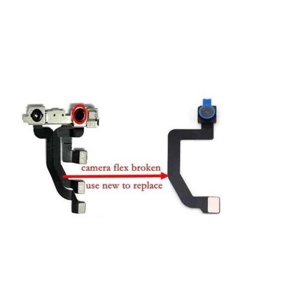 Flex cámara FRONTAL simple iPhone 13 single front camera PREMIUM