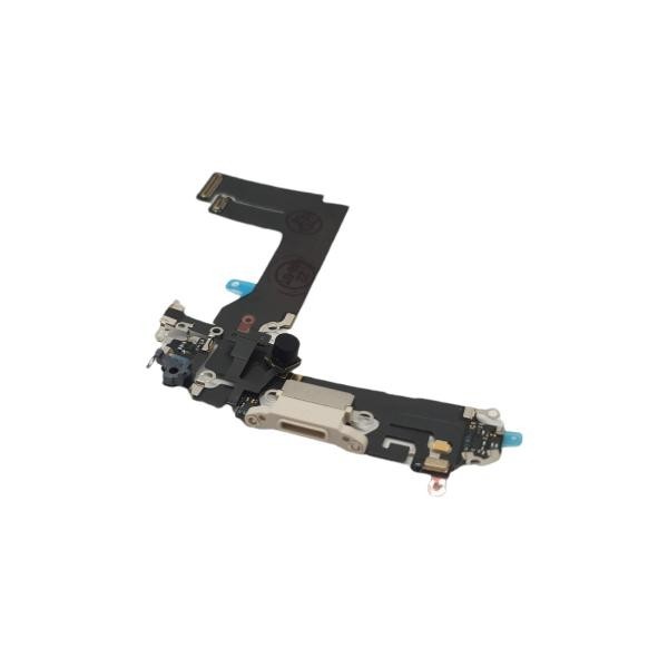 Flex Conector carga iPhone 13 MINI BLANCO calidad PREMIUM flex Carga y micrófono Flex charger