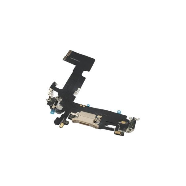 Flex Conector carga iPhone 13 BLANCO calidad PREMIUM flex Carga y micrófono Flex charger