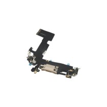 Flex Conector carga iPhone 13 BLANCO calidad PREMIUM flex Carga y micrófono Flex charger