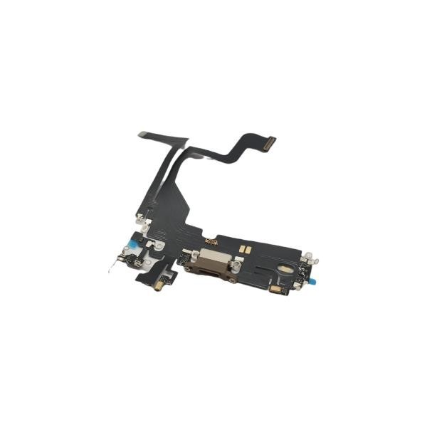 Flex Conector carga iPhone 13 PRO DORADO calidad PREMIUM flex Carga y micrófono Flex charger