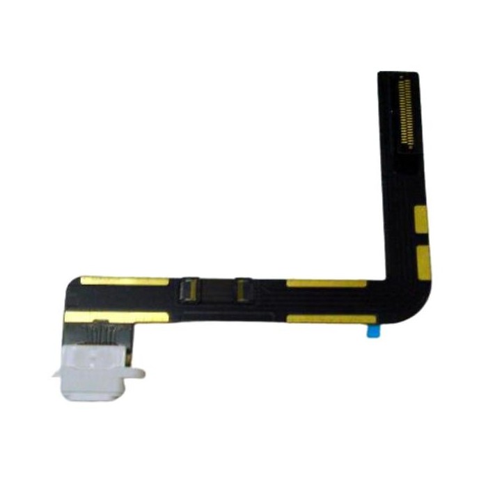 Flex Conector carga Ipad 7 10.2 2019 A2200 A2198 A2197 BLANCO charger flex calidad PREMIUM 
