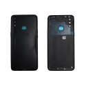 Tapa trasera Samsung A10S CON LENTE Negra cubre batería back cover