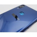 Tapa trasera Samsung A10S CON LENTE Azul cubre batería back cover
