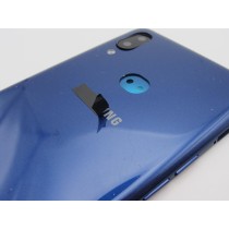 Tapa trasera Samsung A10S CON LENTE Azul cubre batería back cover Tapa trasera Samsung A10S CON LENTE Azul cubre batería back cover