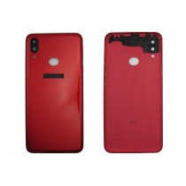 Tapa trasera Samsung A10S CON LENTE Roja cubre batería back cover