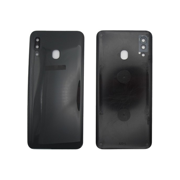 Tapa trasera Samsung A20 A205 NEGRA cubre bateria back cover Tapa trasera Samsung A20 A205 NEGRA cubre bateria back cover