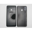Tapa trasera Samsung A20 A205 NEGRA cubre bateria back cover